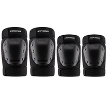 Motorcycle knee elbow four seasons windproof warmth riding shatter-resistant locomotive brace thick leggings Knight family of four