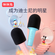(Microphone Audio Integrated microphone) Mimi rabbit childrens little dome baby home karaoke singing for singing bar National K song artifact wireless Bluetooth family ktv girl dedicated