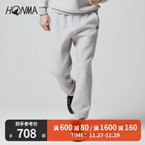 HONMA new golf mens sports trousers three-dimensional skin-friendly breathable knitting simple sports and leisure