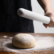 Japan imported exhaust rolling pin household baking floating point bread embossed printing anti-stick bread rolling pin labor saving