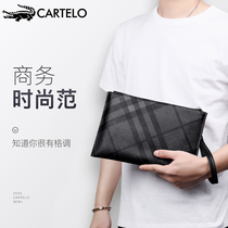 Cadile crocodile mens handbag 2021 thin envelope clutch business casual clutch bag handbag clutch bag