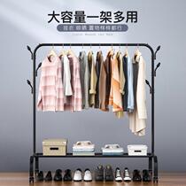 Hangers thick adult clothes rack support dormitory student clothes rack non-slip adhesive hook clothes hanging household drying artifact