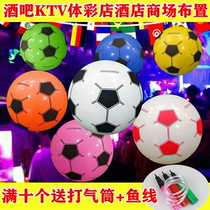 2022 World Cup decorative tablets soccer string flag ktv bar stadium stadium layout