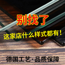 Tempered Glass customized tempered glass desktop round rectangular coffee table table table glass table mat custom