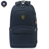 High school student school bag Male Oxford student Middle school student load reduction ridge protection Junior high school student Large capacity shoulder bag Teen