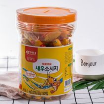 Hengai Youpeng fresh shrimp vitality intestines Korean cod intestines 20g * 50 baby snacks calcium supplement children intestines