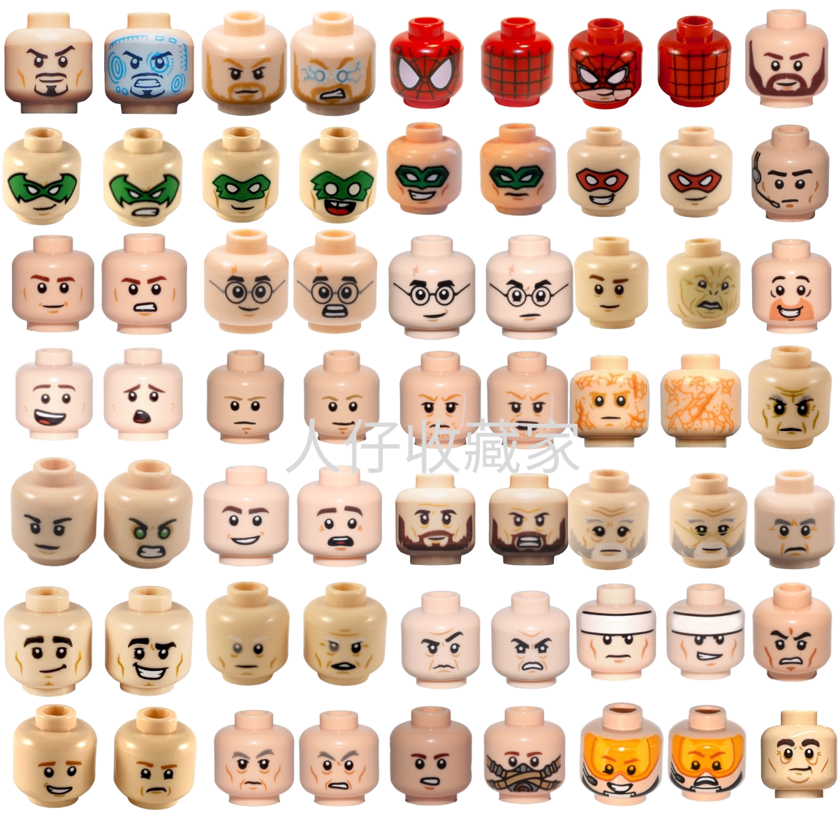 LEGO 乐高男头表情3626pb为何能成为星战超英哈利波特迷必备?-AI眼镜-淘宝好物网