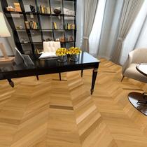 Anxin Composite Solid Wood Flooring Fish Bone Parquet C55B Type