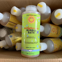 New edition of California baby eucalyptus bubble bath lotion for children's shower gel for newborn babies 384ml