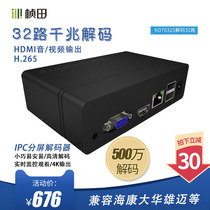 Zhentian ND7032 Road Network Video Decoder Monitor Split-screen High-definition HDMI Segmented Picture Matrix Upper Wall