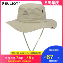 Burch and outdoor Sunscreen Hat Womens Big Brim Visor Summer Fisherman Hat Mens folding travel Sun Hat