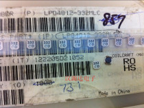 LPO4812-332MLC 4 8X4 6 X1 2MM 332 3 3UH 0 8A Coilcraft closed magnetic coil inductance