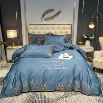 Rollei home textile four-piece set 100 cotton 60 cotton cotton sheets quilt cover simple spring autumn bedding