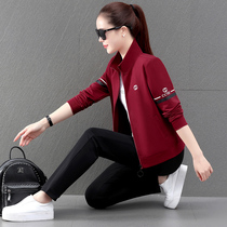 Jordan No Sports Suit Womens Spring Autumn Season Pure Cotton Three Sets 361 Fashion Cardio-hoodie Casual Display Slim Women Sportswear