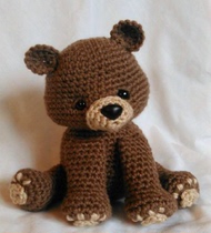 083 Bear Weaving Drawings Doll Chinese Illustration Crochet Electronic Handbook Wool Course