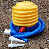 Large efficient yellow compression foot pump balloon air cushion bed special air pump swimming ring sofa air pump