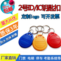 Access card can be copied ID card IC card cell universal induction card 2 IC Key card mini community door card
