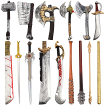 Halloween boy COSPLAY weapon props simulation foam soft plastic sword game peripheral weapons axe