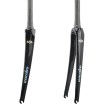 wacako road bike full carbon fiber front fork full carbon road front fork cone tube front fork laser mark