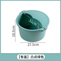 Childrens foot bucket baby baby foot bath small large winter foot bath bucket wash foot Basin Massage Roller artifact