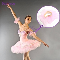 Ballet skirt sleeve flower mesh gauze hand flower arm sleeve Ballet TUTU skirt accessories Ballet plate dress long skirt shoulder flower