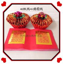 Double handmade foil money heart Double hot stamping