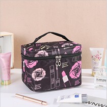 Large capacity Net red shake sound portable cosmetic bag storage pop bag men and women travel wash bag Korean version