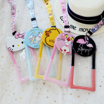 Cartoon airbag Flamingo mobile phone waterproof bag Apple 7 8plus universal snorkeling water touch screen swimming waterproof bag