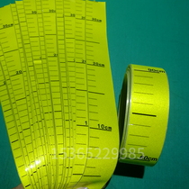 Custom liquid level ruler Self-adhesive scale sticker Tank body fluid level scale identification label Water level measuring ruler label