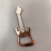 Guitar beer bottle opener refrigerator tile tile creative personality wine opener bottle opener decoration strong magnet