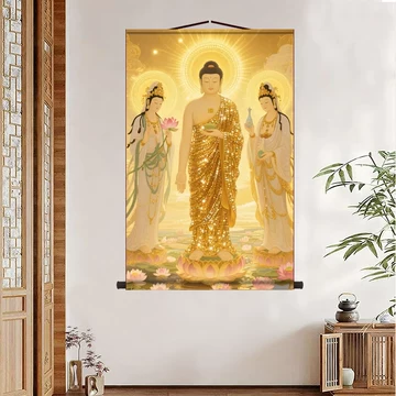 西方三圣画像挂画-西方三圣画像挂画促销价格、西方三圣画像挂画品牌- 淘宝