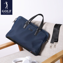 Golf handbag Male Inclined Satchel Bag Business Single Shoulder Bag Brief Mens Business Bag Briefcase Computer Bag
