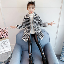 Girls jacket Winter style 2021 new CUHK Childrens Korean version thickened Mao Zita coat foreign air trendy autumn and winter clothing