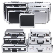 Small Password Box Portable Aluminum Alloy Toolbox Sub Home Hardware Instruments Multifunction File Insurance Containing