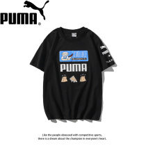 Tide brand fashion half sleeve T-shirt men and women cotton leisure loose pullover oversize students short sleeve breathable