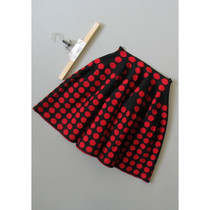 Printing C172-105] counter brand new women's unkempt skirt pleated skirt 0 80KG
