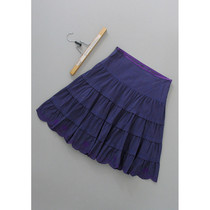 Quanhao Ni X33-903] Counter Brand Silk Womens tutu Pleated Skirt 0 21KG
