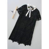 Full good printed P126-960] counter brand new womens skirt bottoming dress 0 45KG