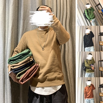 Autumn and winter clothes mens tide ins Tide brand Rui handsome 2021 New No Hat plus velvet thick loose trend wild warm