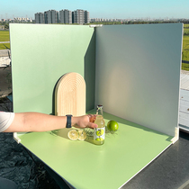 Photo props photography background plate geometric solid color creative ornaments double-sided background paper three-dimensional paper-cut props Gourmet Cake Beauty cosmetics commercial shooting scene props