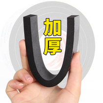 Powerful eva sponge high-viscosity black double-sided tape foam tape thickened two-sided foam rubber advertising nameplate adhesive hook picture frame wall fixed non-marking non-perforated patch panel socket Holder Holder