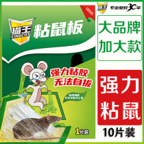 Cat King Mouse Stickup Super Power Step Up Thickening of Sticky Rat Gum Domestic Rat Board 10 Pieces Loaded With Slime Plate