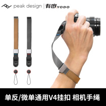Pinnacle design peakdesign cuff micro single counter camera quick-detached wrist strap pd hand rope A7R4 M3 wrist strap