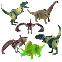 Jurassic Elf Deformable Dinosaur Egg Simulation Animal Tyrannosaurus Pterosaur Creative Toy Model