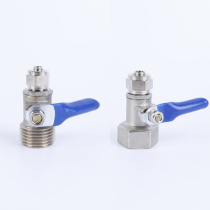 Water purifier inlet water 4 turns 2 variable diameter ball valve 4 points inner teeth turn 3 points water dispenser connected triangle valve switch accessories