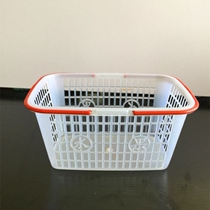 Strawberry picking basket 4 round fruit basket hand kg basket red bathing small vegetable basket 8 free basket picking blue