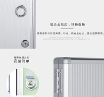 Key box hanging wall 120 position aluminum alloy key cabinet wall-mounted Key Management box key box