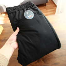 90 White Goose Down Special Offer Winter Mens New Fashion Casual Plus Velvet Thickened Down Pants