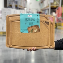 Sams club shop antibacterial pine fiber cutting board 2-piece kitchen cutting board chopping board moldy home