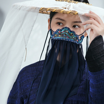 Remuneration (Fengyu) Original designer brand Xiangyun yarn silk veil